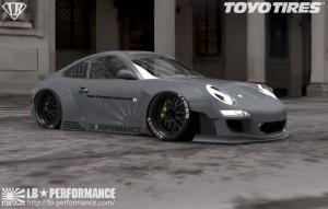 Porsche 911 Widebody Kit by Liberty Walk '2014